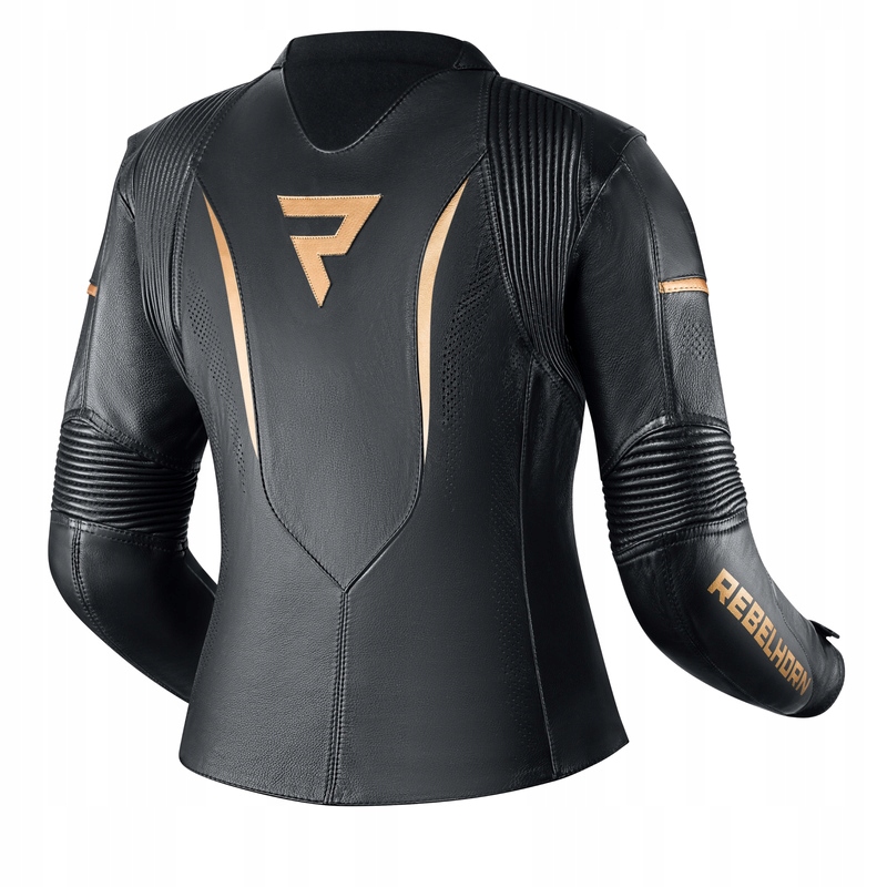 DAMSKA KURTKA SKÓRZANA REBELHORN REBEL GOLD r L Rozmiar 40