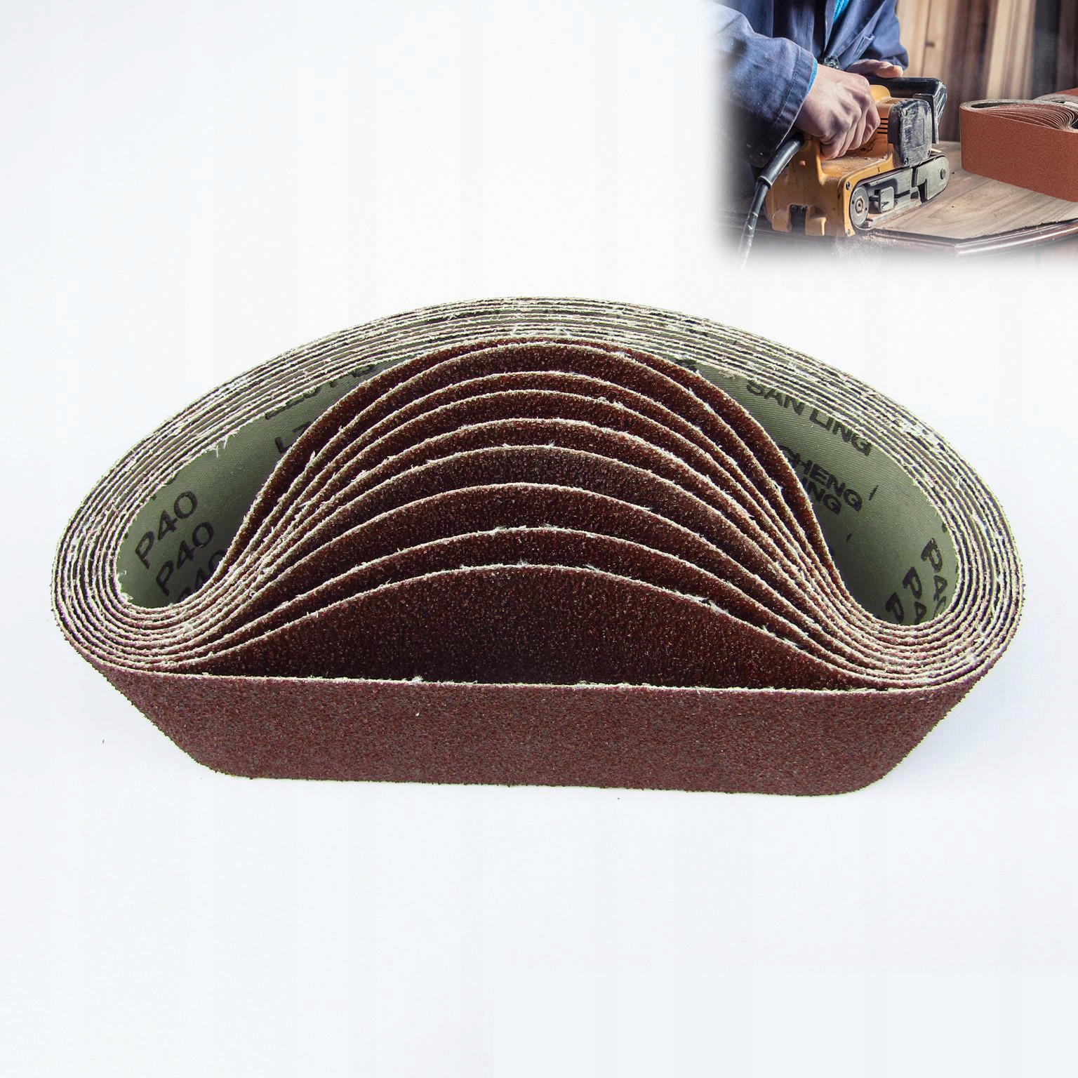 30KS Brusná Páska Pro Pásovou Brusku 560 x 100 MM