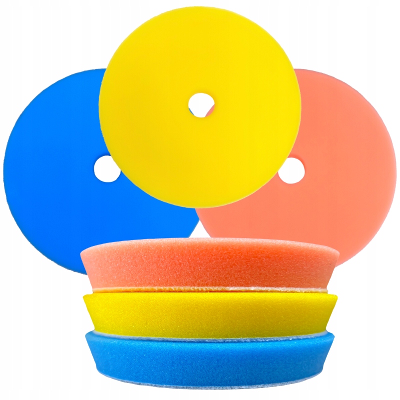 Honey Combination R-da Zestaw 3 Pady Polerskie Gąbki 125/140/20 MM Polerka