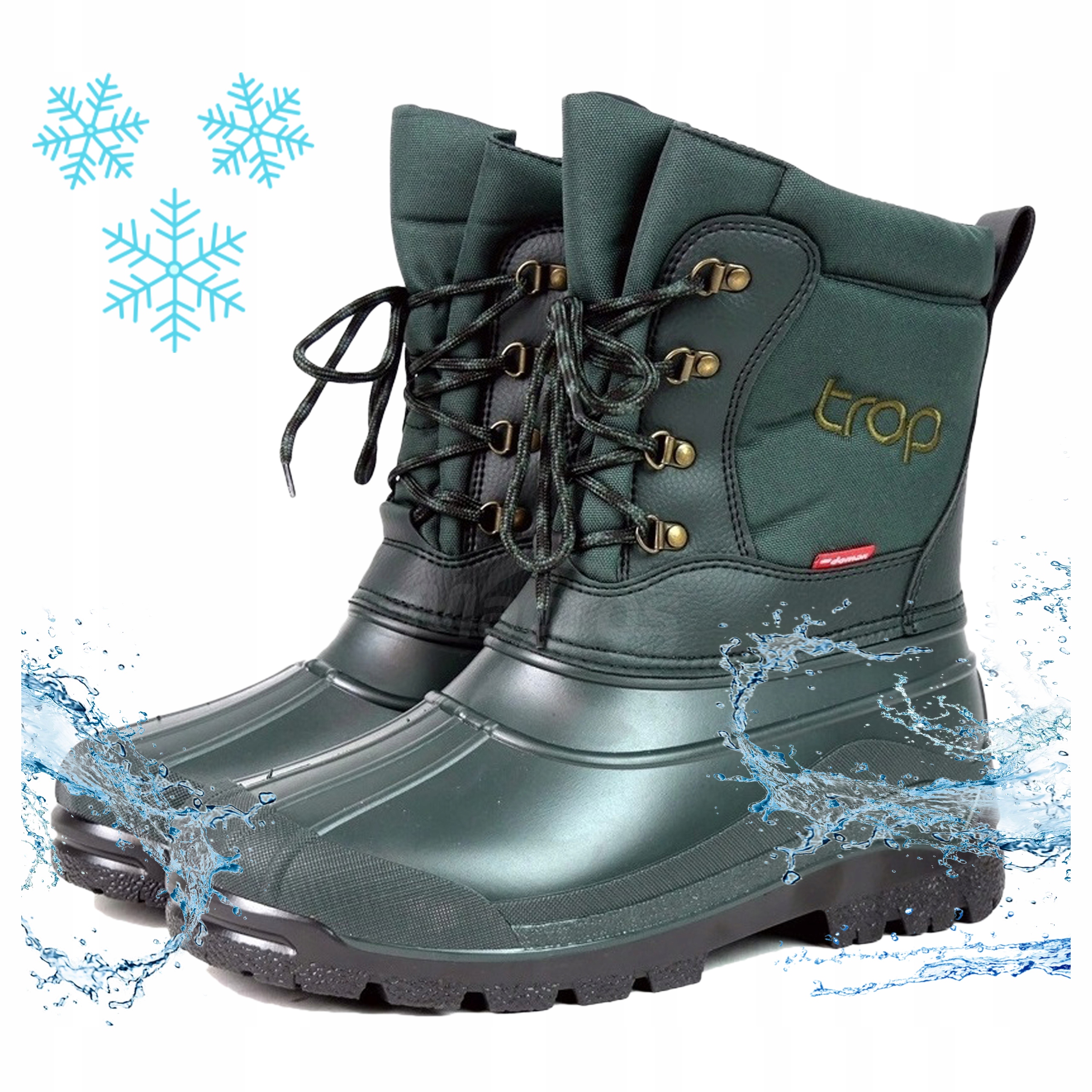 Pánské zateplené zimní Polské lovecké rybářské sněhule Demar Trop