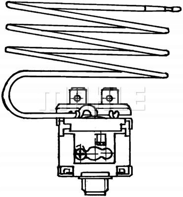 WLACZNIK TERMICZNY WENTYLATORA KLIMATYZACJI Car type Trucks