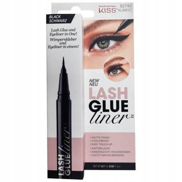 

Kiss klej i eyeliner w jednym Black 0,7ml