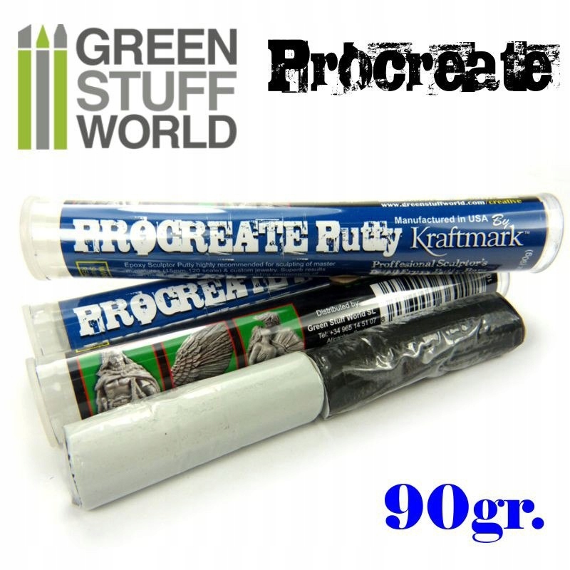 

Green Stuff ProCreate Putty 90 masa modelarska