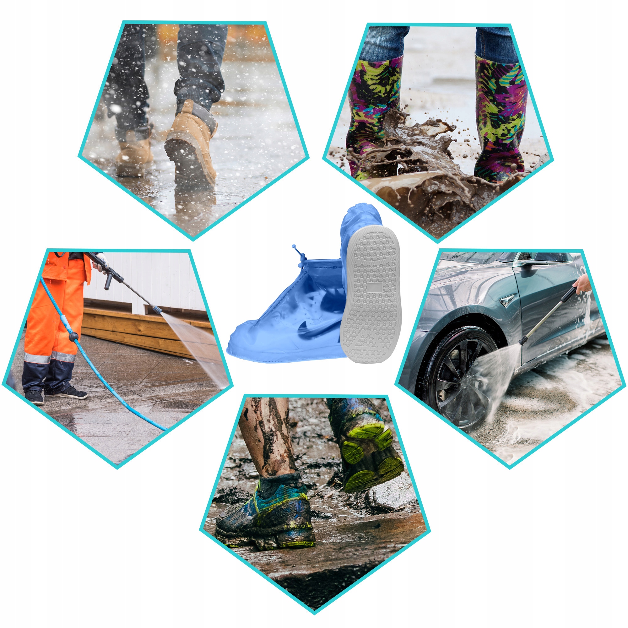 Ochraniacze na buty dopasowane r 41-42 Rodzaj inny