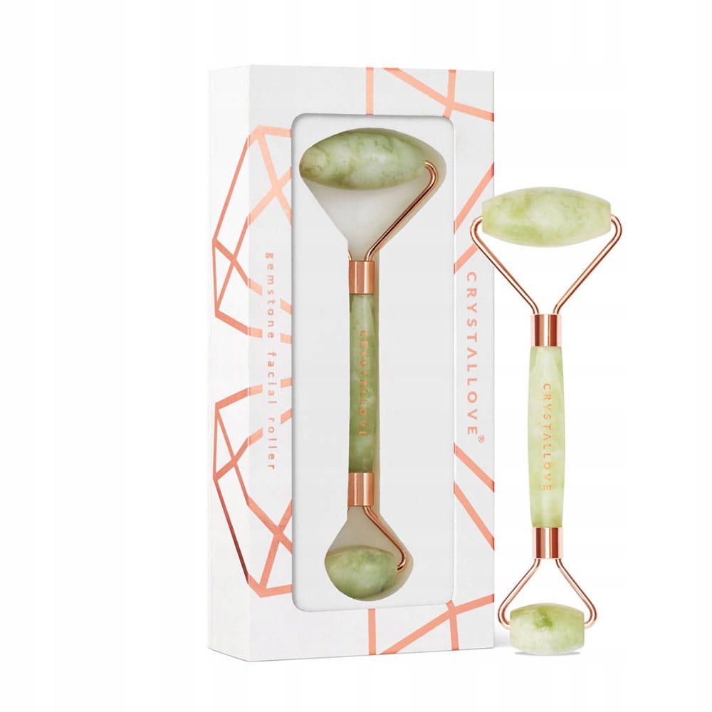 Crystallove Masażer do twarzy z Jadeitu