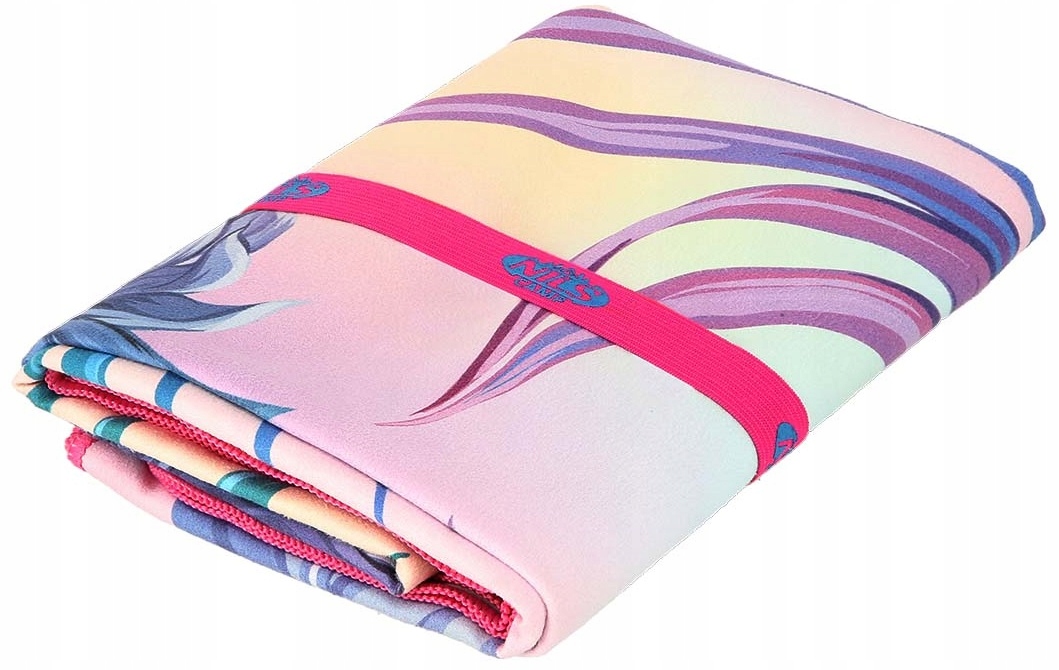 RĘCZNIK SZYBKOSCHNĄCY TURYSTYCZNY Z MIKROFIBRY NA BASEN PLAŻĘ SIŁOWNIĘ NILS Kod producenta 15-06-083