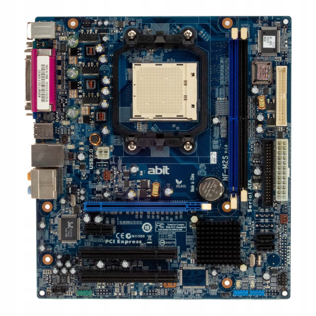Abit NF-M2S Socket AM2 2x DDR2 2x PCIe 2x Pci mATX