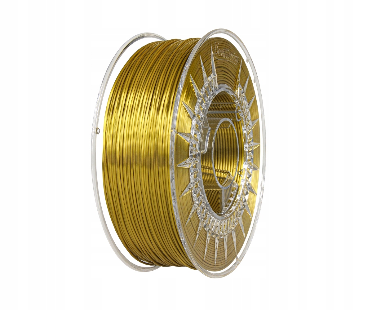 Filament do drukarki 3D Devil Design Silk 5902280031543 1kg 1,75mm Złoty