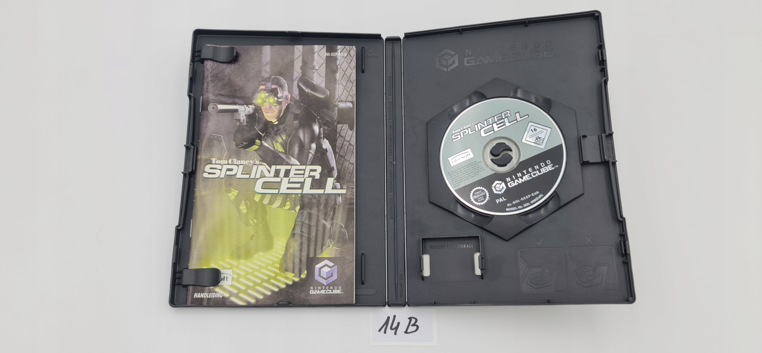 NINTENDO GAMECUBE TOM CLANCY'S SPLINTER CELL Platforma Nintendo GameCube