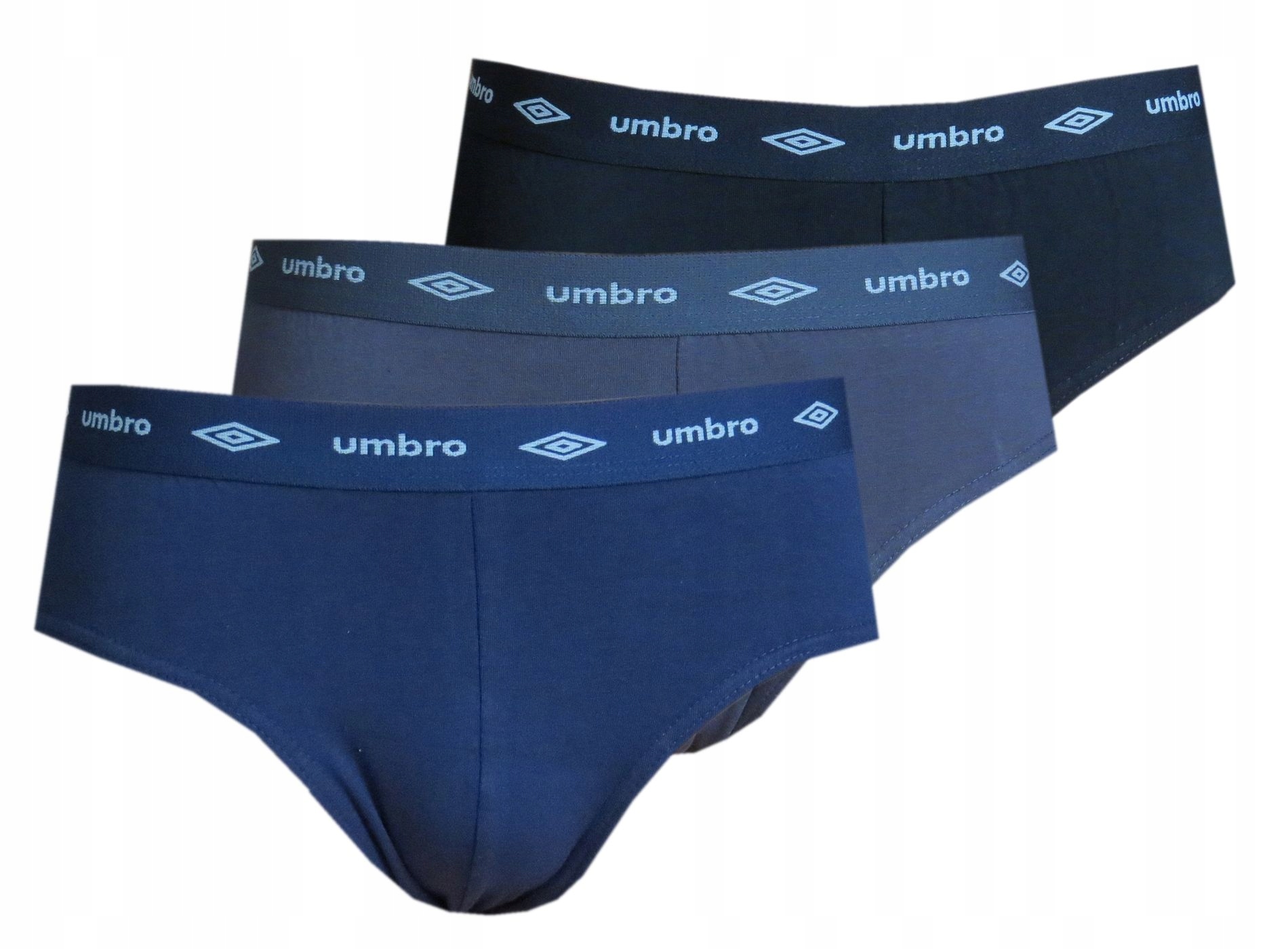 

3szt Slipy Umbro bawełna mix kolorów Box XXL