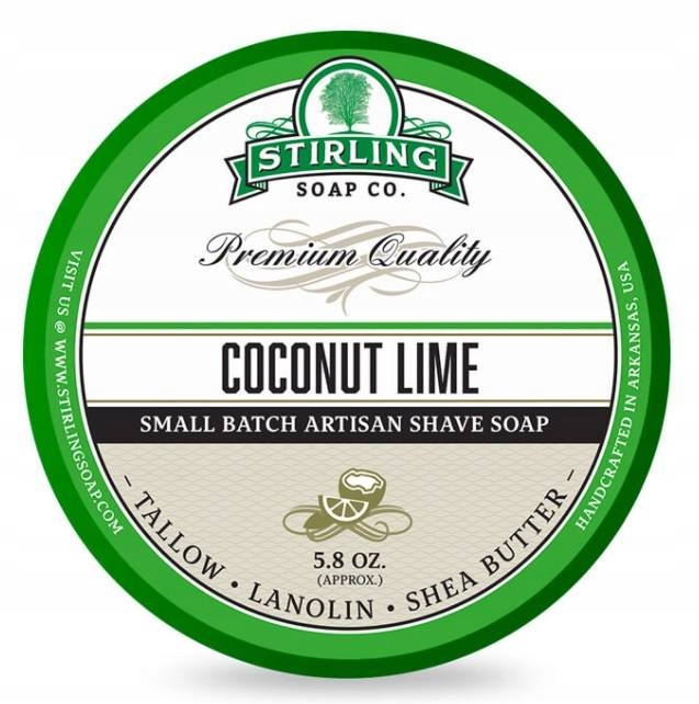 Stirling Coconut Lime Mydło do Golenia 164g