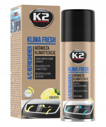 K2 K222 ŚRODEK DO CZYSZCZ. KLIMA. KLIMA FRESH