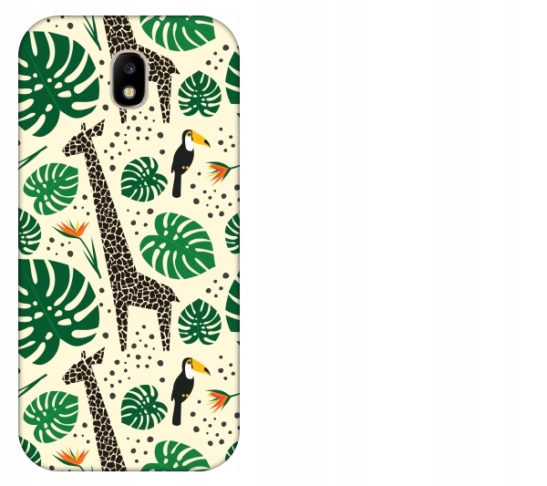 

Etui pokrowiec Samsung Galaxy J5 2017 Żyrafy tukan