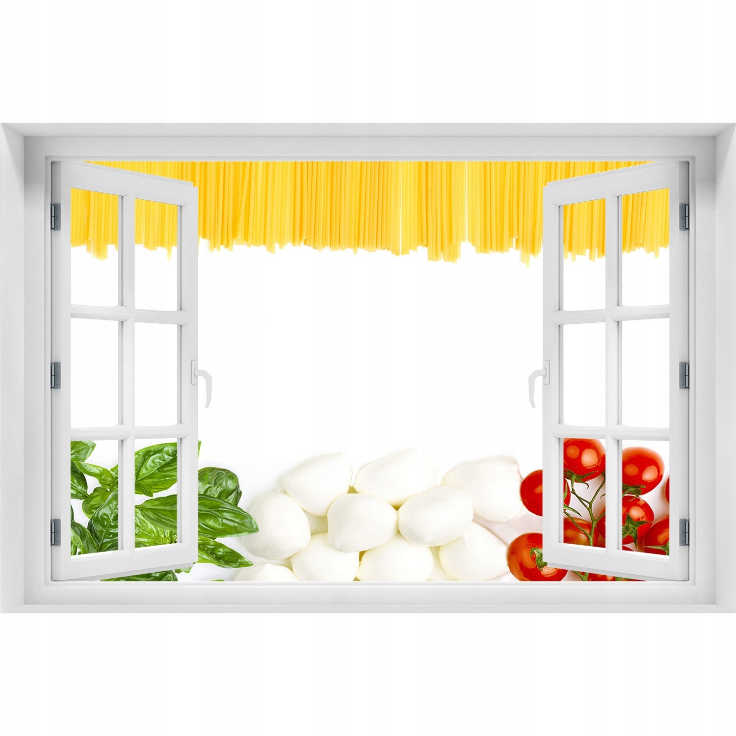 

Okno Naklejka samoprzylepna Włoska flaga 150x100