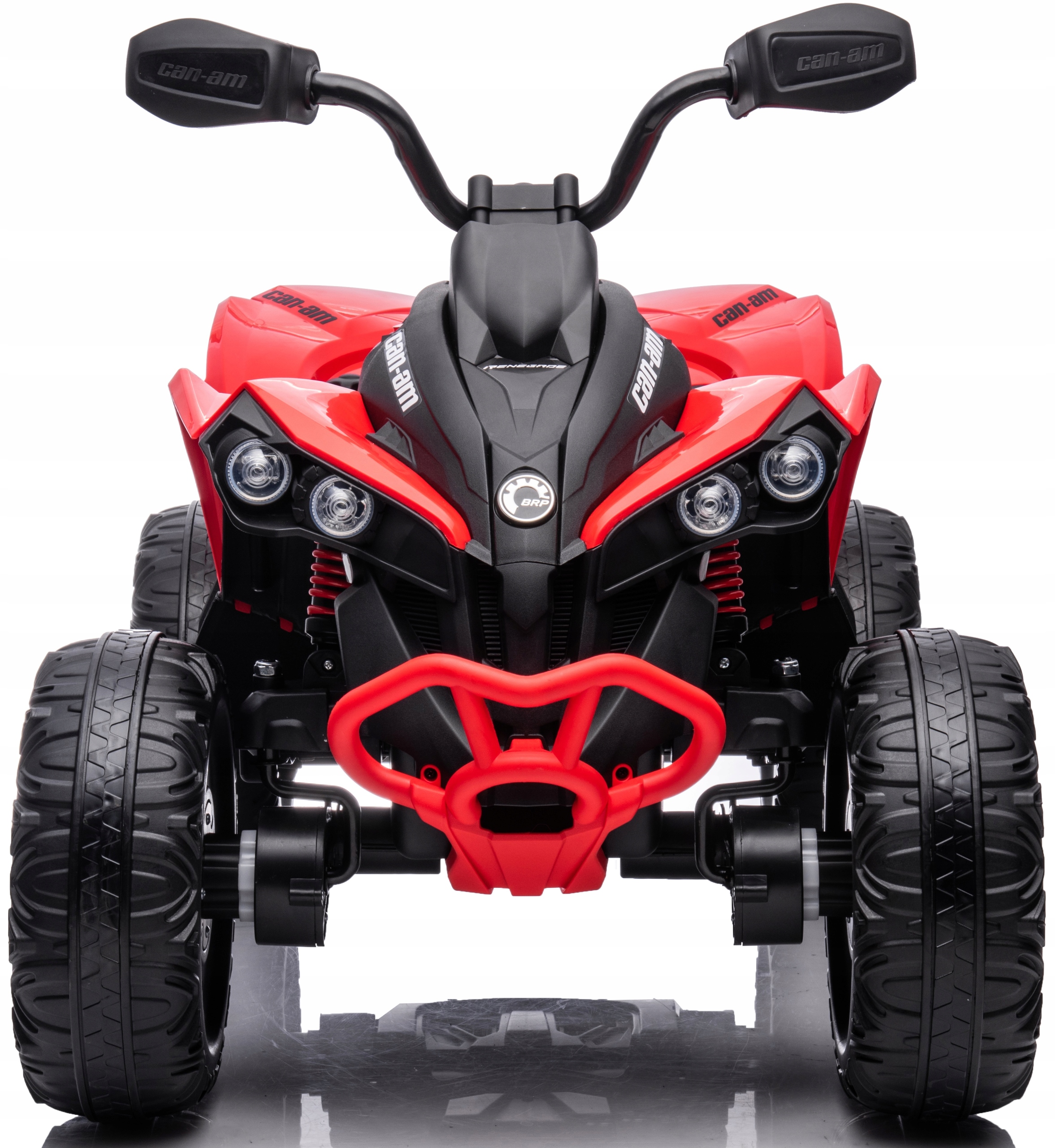 Quad Can-Am Renegade Atv na akumulator 4x4 Skóra Miękkie Koła Eva Pilot 2.4