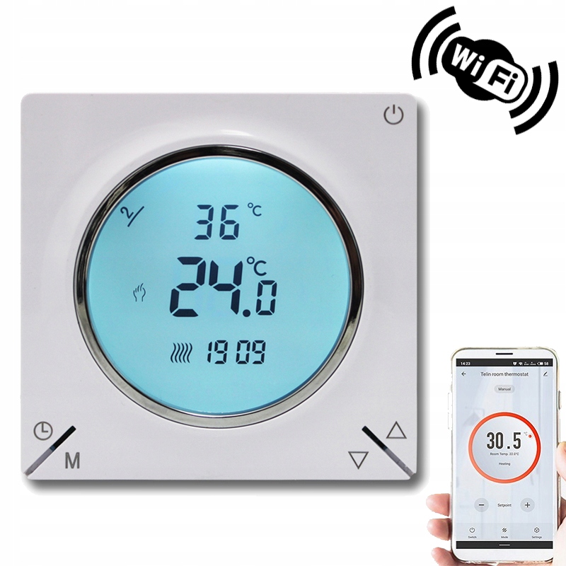 Podlahový Regulátor Teploty termostat E29 Wifi