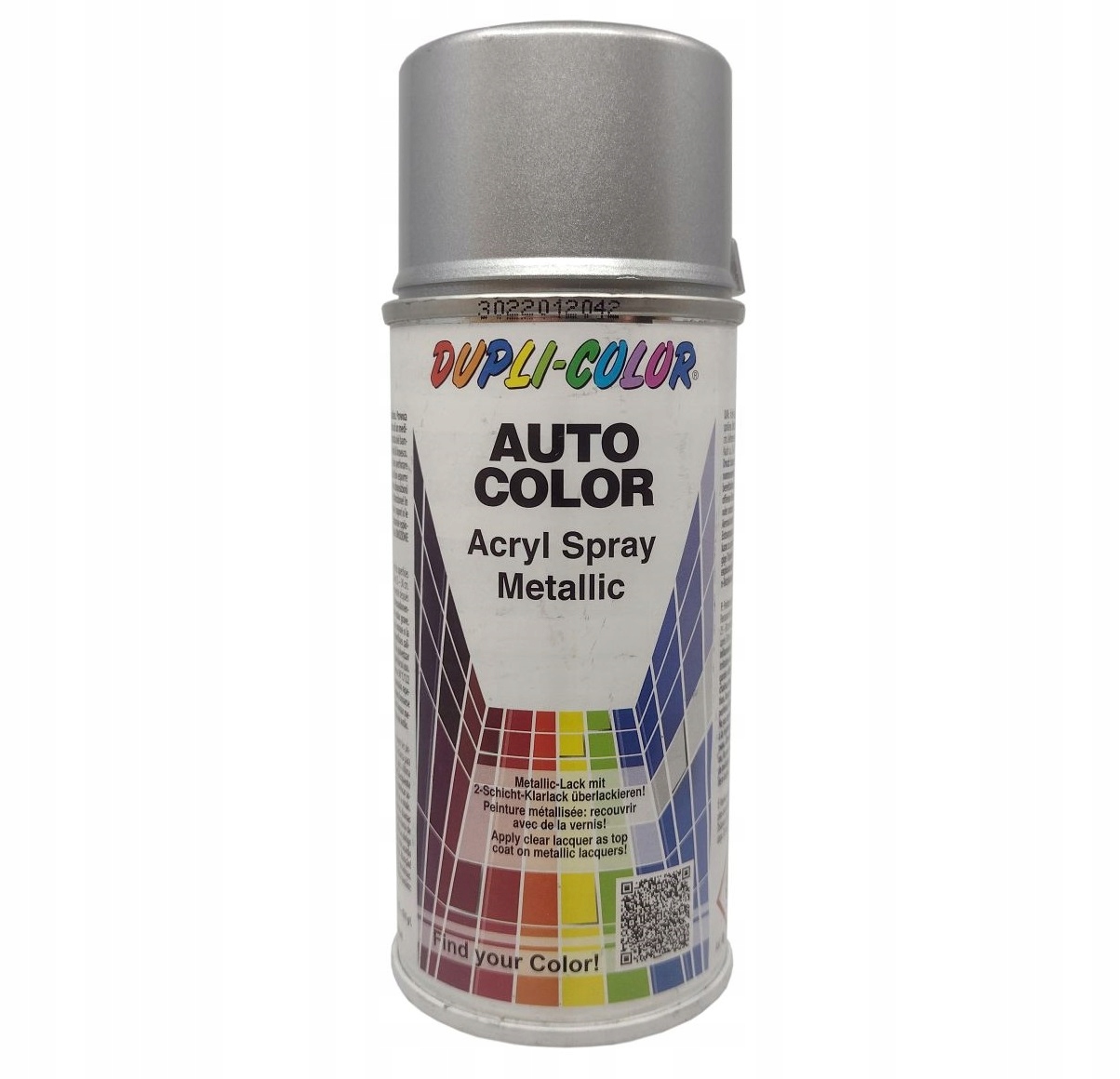 

Lakier Farba Spray 150ML Stalowo Srebrny Metalik