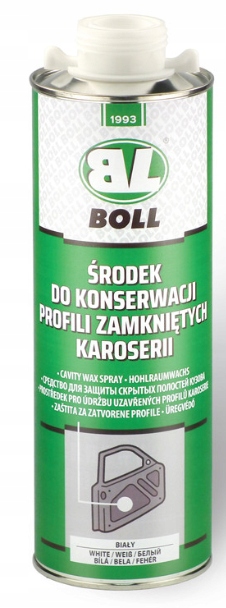 BOLL ŚRODEK DO KONSERWACJI PROFILI ZAMKNIĘTYCH 1L