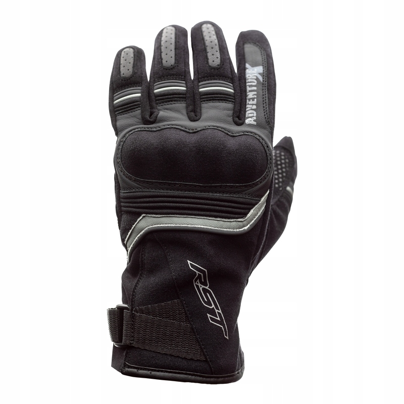 Motocyklové Rukavice Rst Adventure X Black (XL)