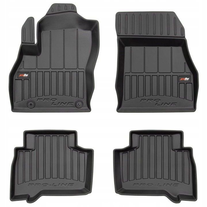 Gumové Rohože Fiat Qubo 2009-2020 Korytka 3D
