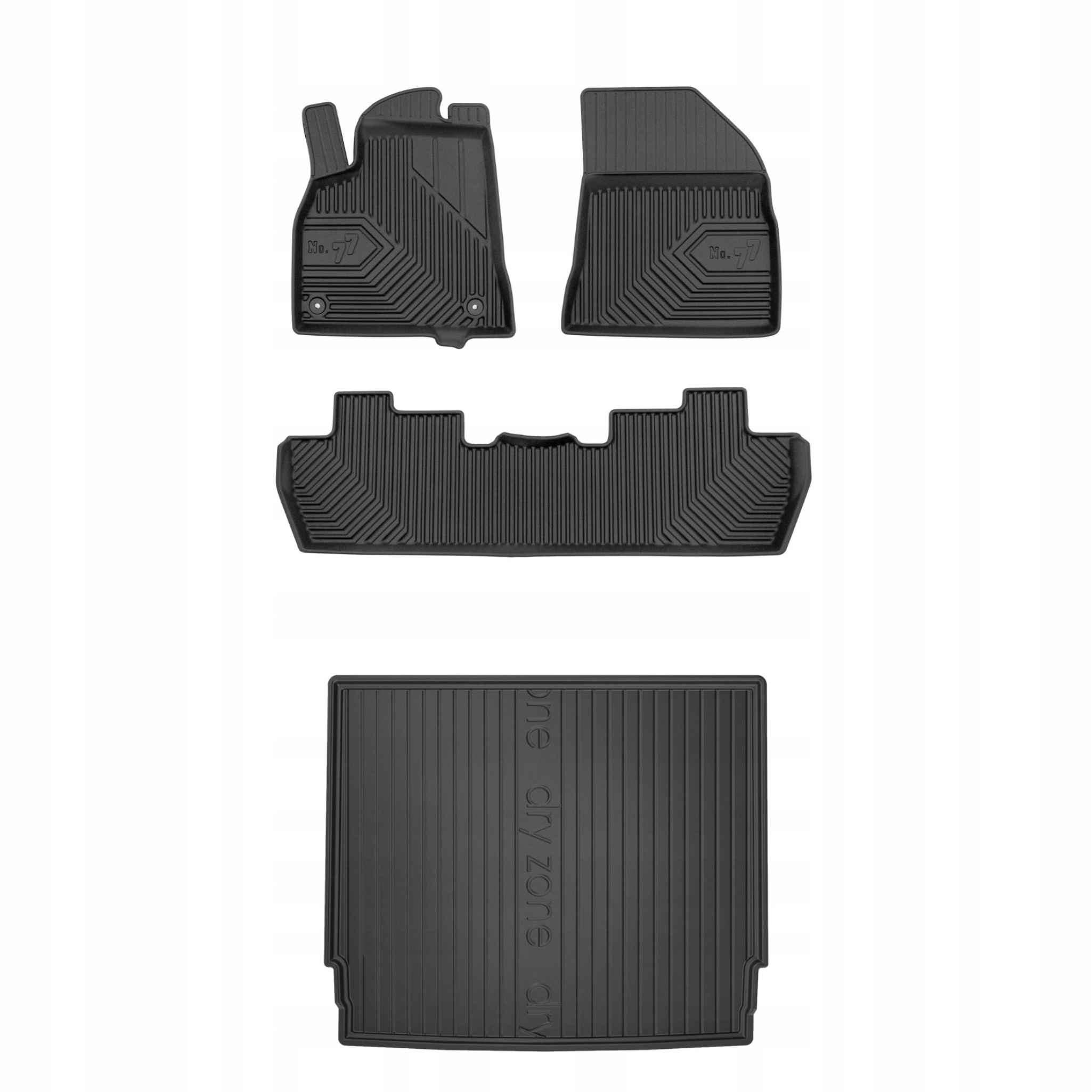 Sada gumových kobercov a rohoží pre Peugeot 5008 I