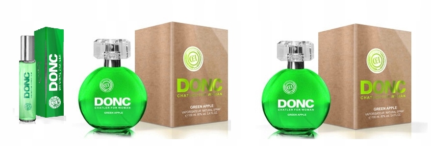 Chatler Donc Green Apple 2x100ml 30ml parfémovaná voda Set