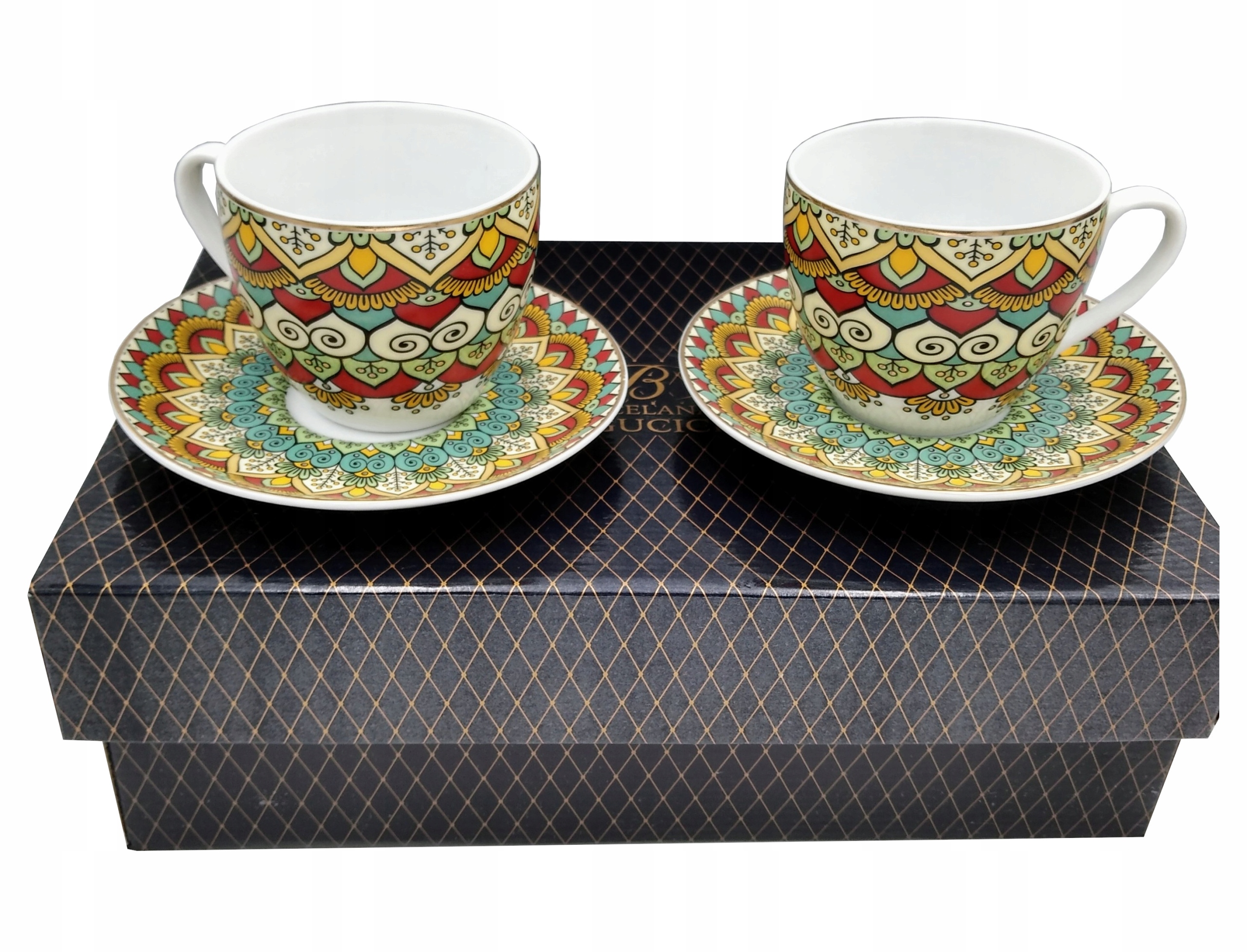 

KPL.2 FILIŻANKI/2 Spodki 300ML Bombaj Bogucice