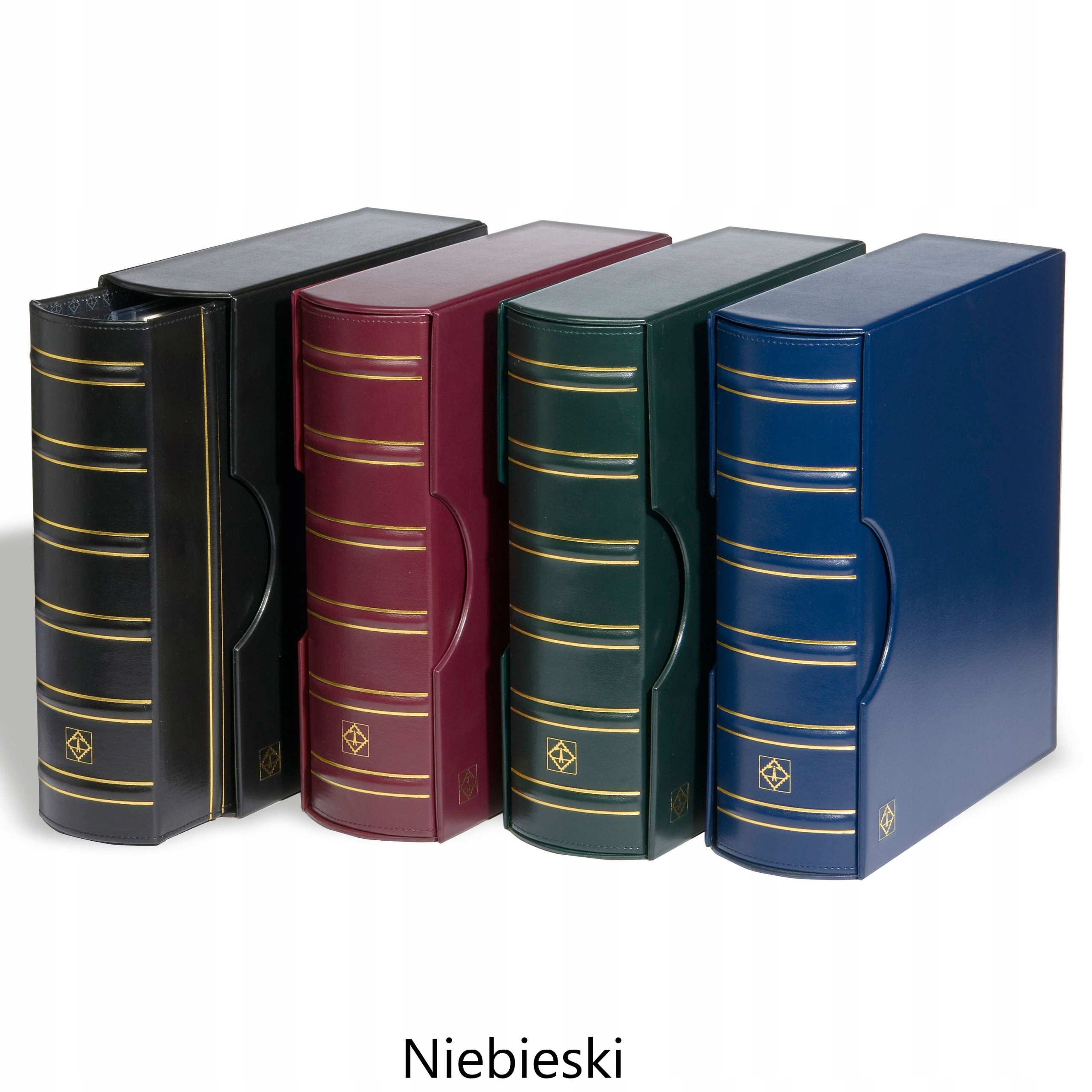 Klaser Pouzdro Na Známky A4 90 Stran Grande Gigant Modré MM-Sbírky