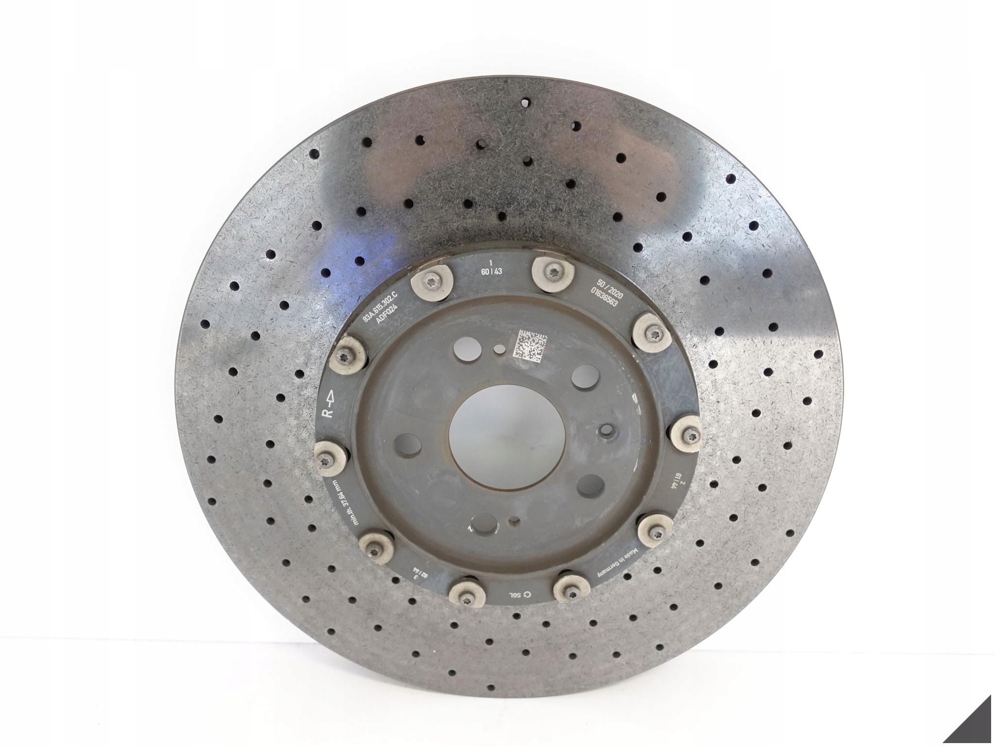 AUDI RSQ3 Q3 RS II 83A RS3 8Y0 disc CERAMICZNA right front 380X38