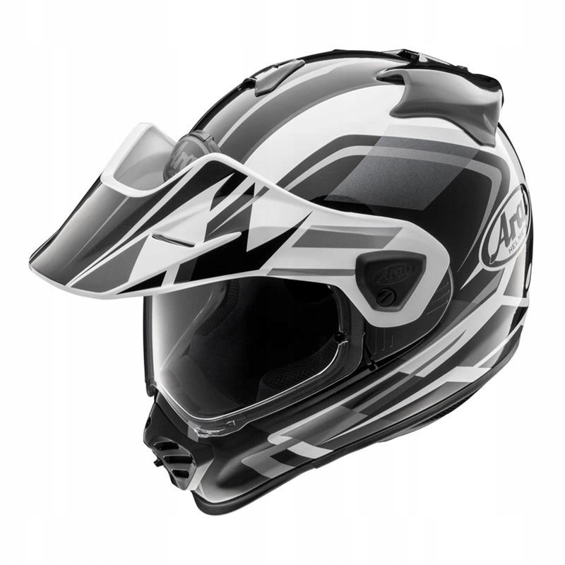 Motocyklová prilba Arai TOUR-X5 Discovery White čierna šedá biela Darčeky