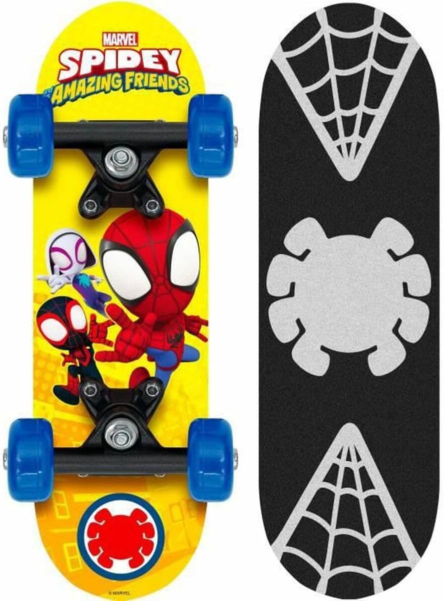 Spidey Mini Deskorolka 43x13 cm 9 Warstw Antypoślizgowa Koła 50mm