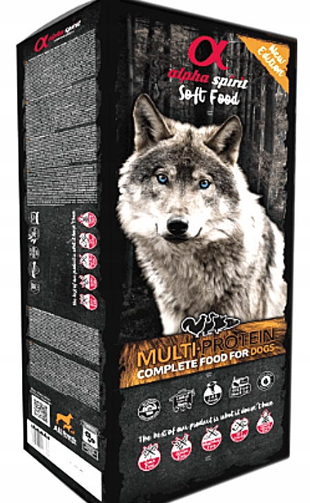 Alpha Spirit Multiprotein Półmiękka 9kg