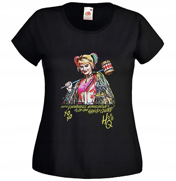 

koszulka harley quinn joker Wzory Różne Rodzaje
