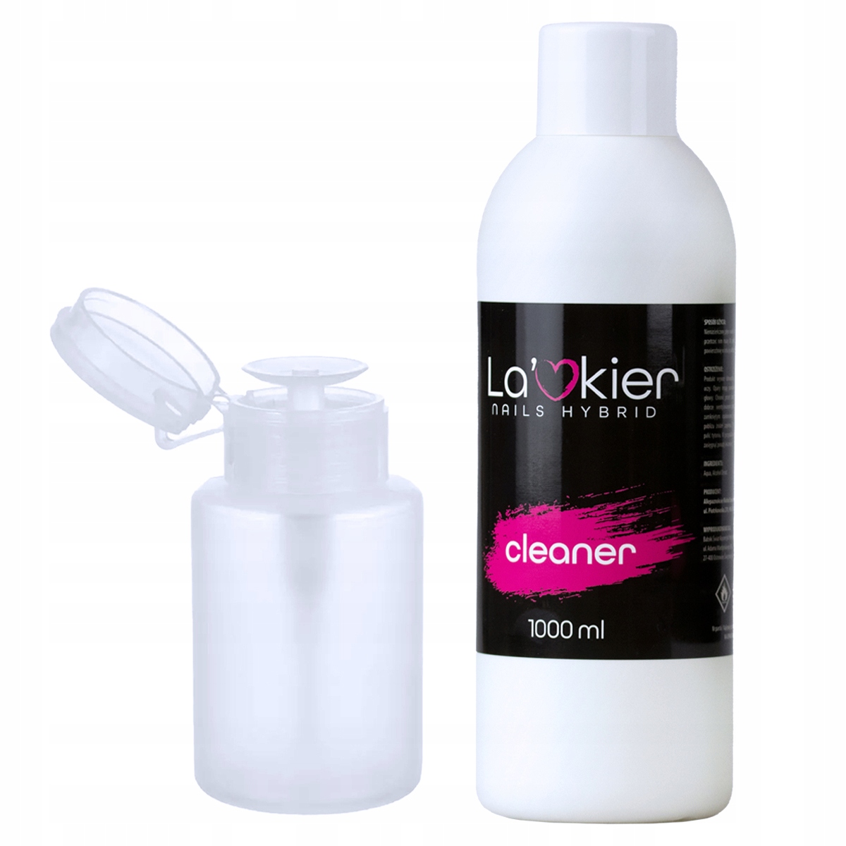 1+1 La'kier odtłuszczacz Cleaner 1L + DOZOWNIK Zakres pojemności 1000 ml i więcej