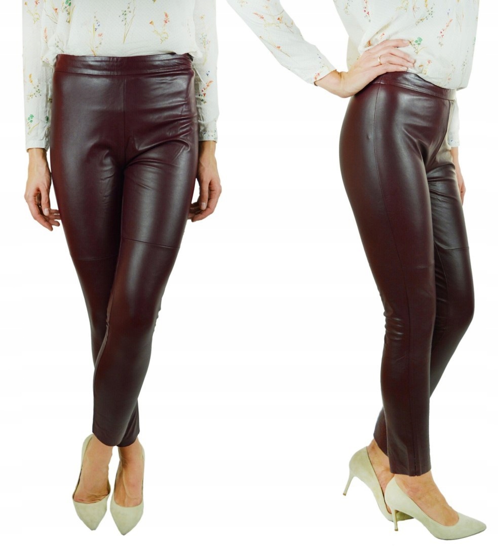 

Calzedonia legginsy imitacja skóry ocieplane M