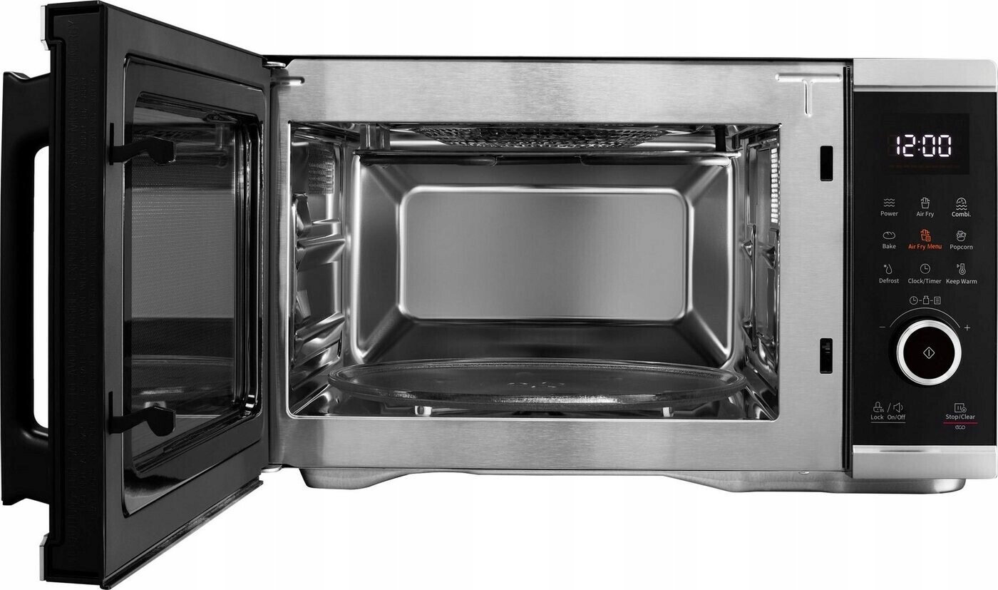 DOBRA KUCHENKA MIKROFALOWA WOLNOSTOJĄCA 25L 900W GRILL 9 PROGRAMÓW LED Moc mikrofal 900 W