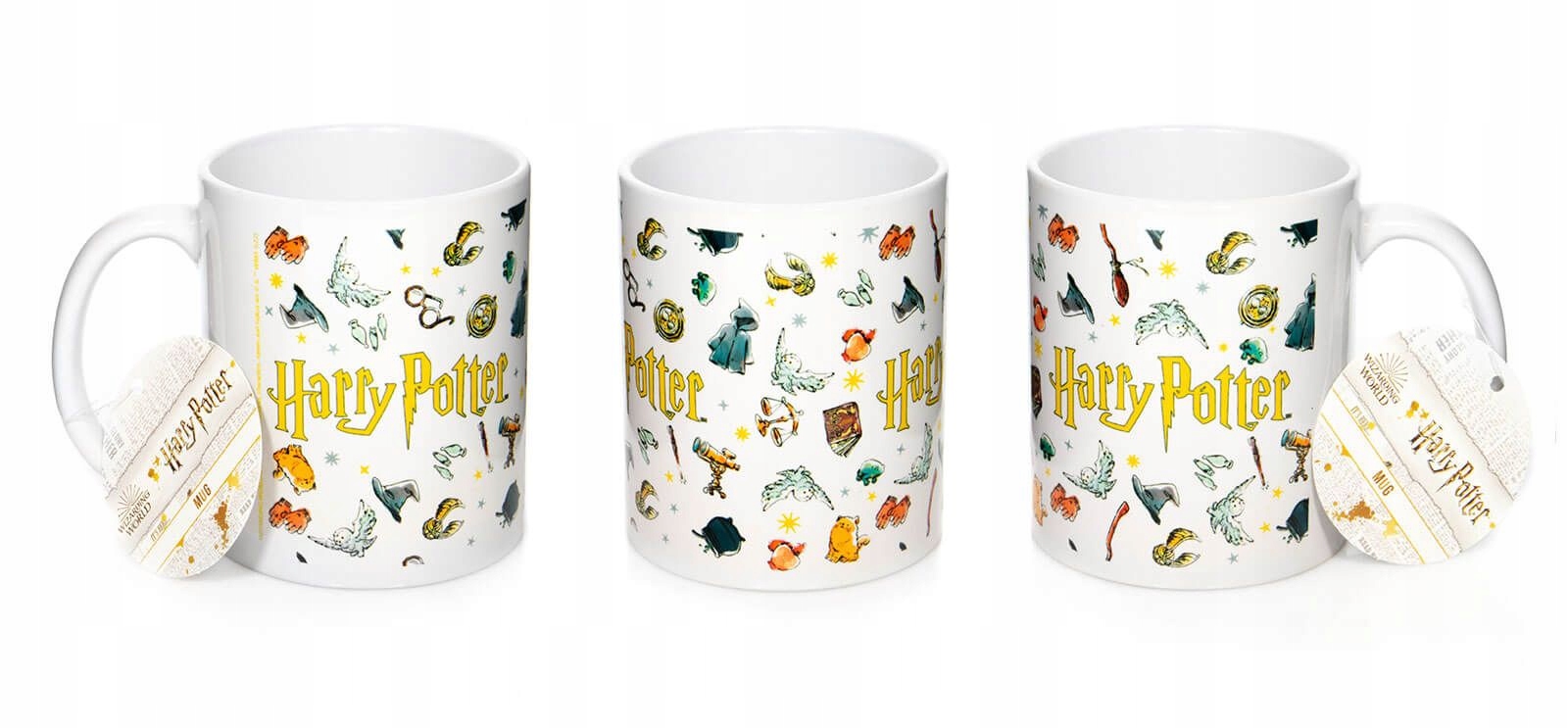 Markowy kubek Harry Potter Symbole 330 ml Pojemność 330 ml