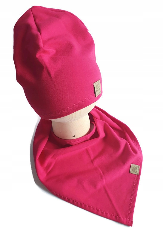 

Zestaw Czapka + Chusta Fuksja 44-47cm, Kolory