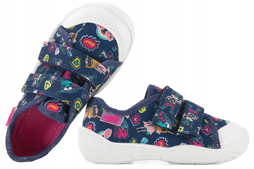 

Befado 907P149 Trampki Tenisówki Tekstylne Kapcie