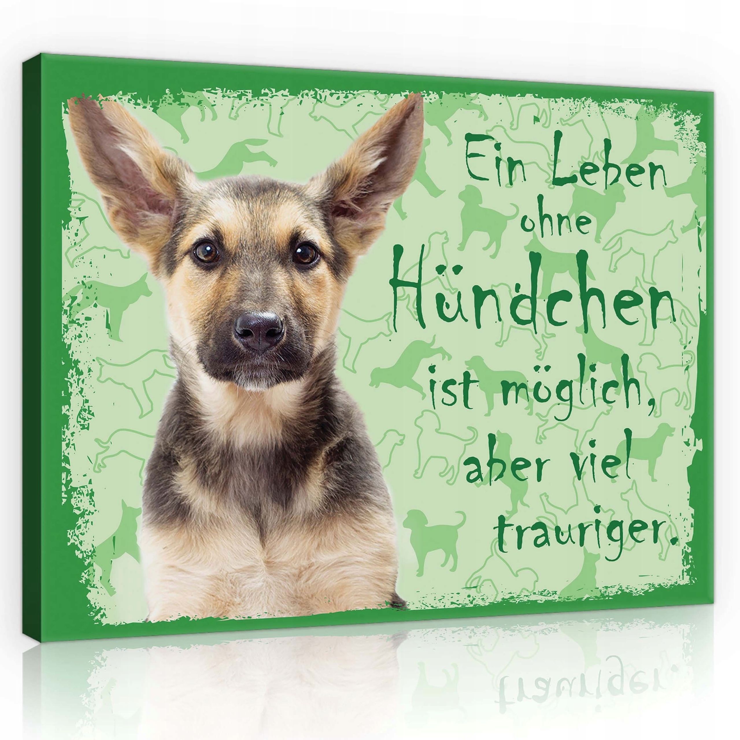 Obraz 100x75 Štěňátko pes domácí zvíře láska život smutný sladký