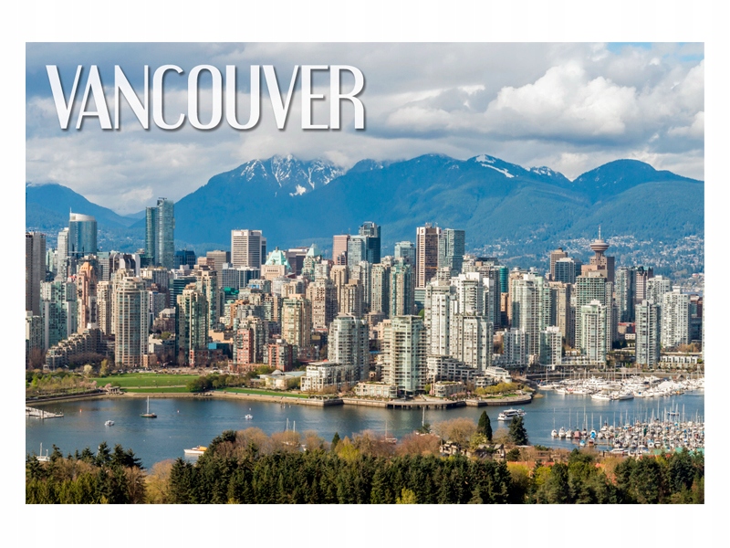 

Kanada Vancouver Panorama Magnes na lodówkę