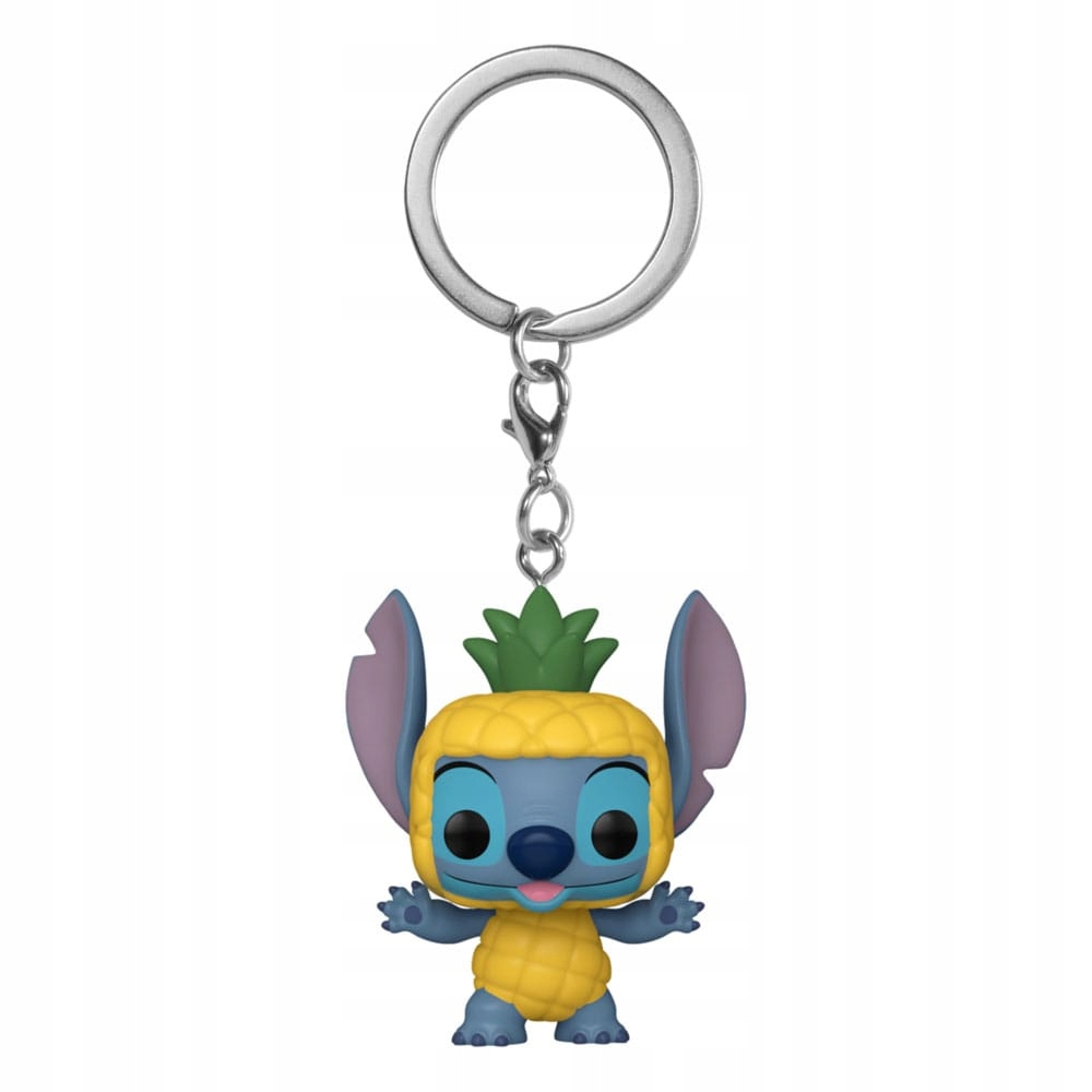 Lilo & Stitch Pocket Pop! Vinylové přívěsky 4 cm Stitch jako Ananas Display