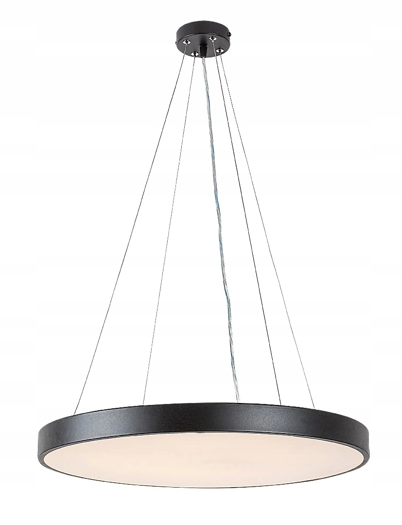 Lustr s Led dálkovým ovládáním 60 W, barva černá 71041 Tesia Rabalux