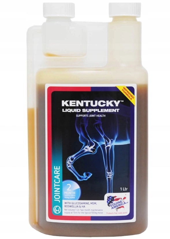 Equine America Cortaflex Kentucky uzupełnia stawy i ruch dla koni horse 1L