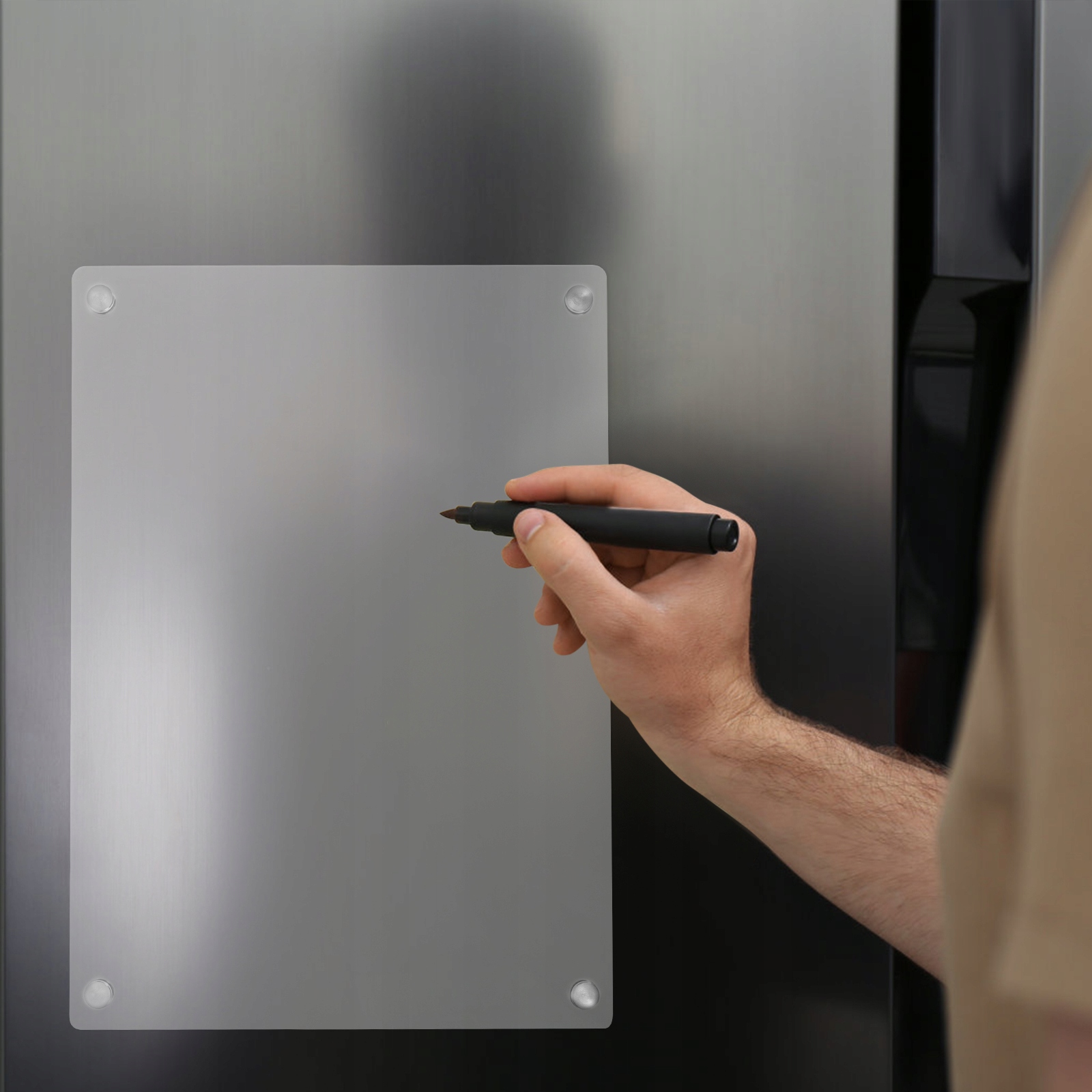 AKRYLOWA TABLICA WIADOMOŚCI NA LODÓWKĘ CODZIENNY PLANER Marka bez marki