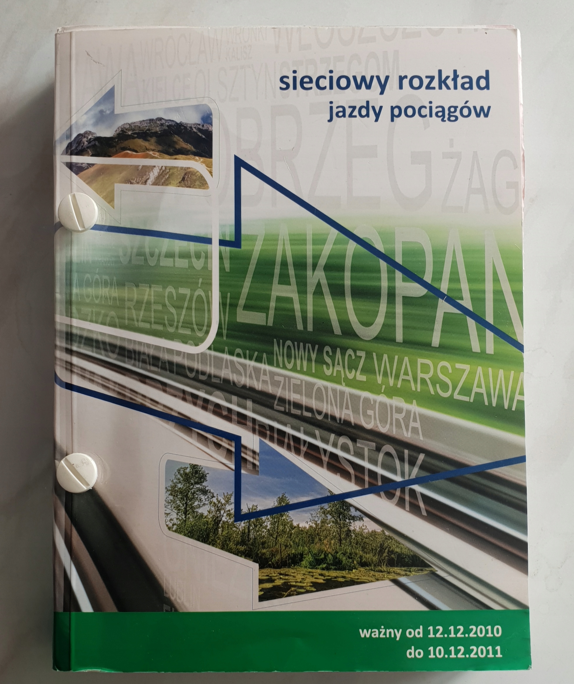 SIECIOWY ROZKŁAD JAZDY POCIĄGÓW 2010-2011
