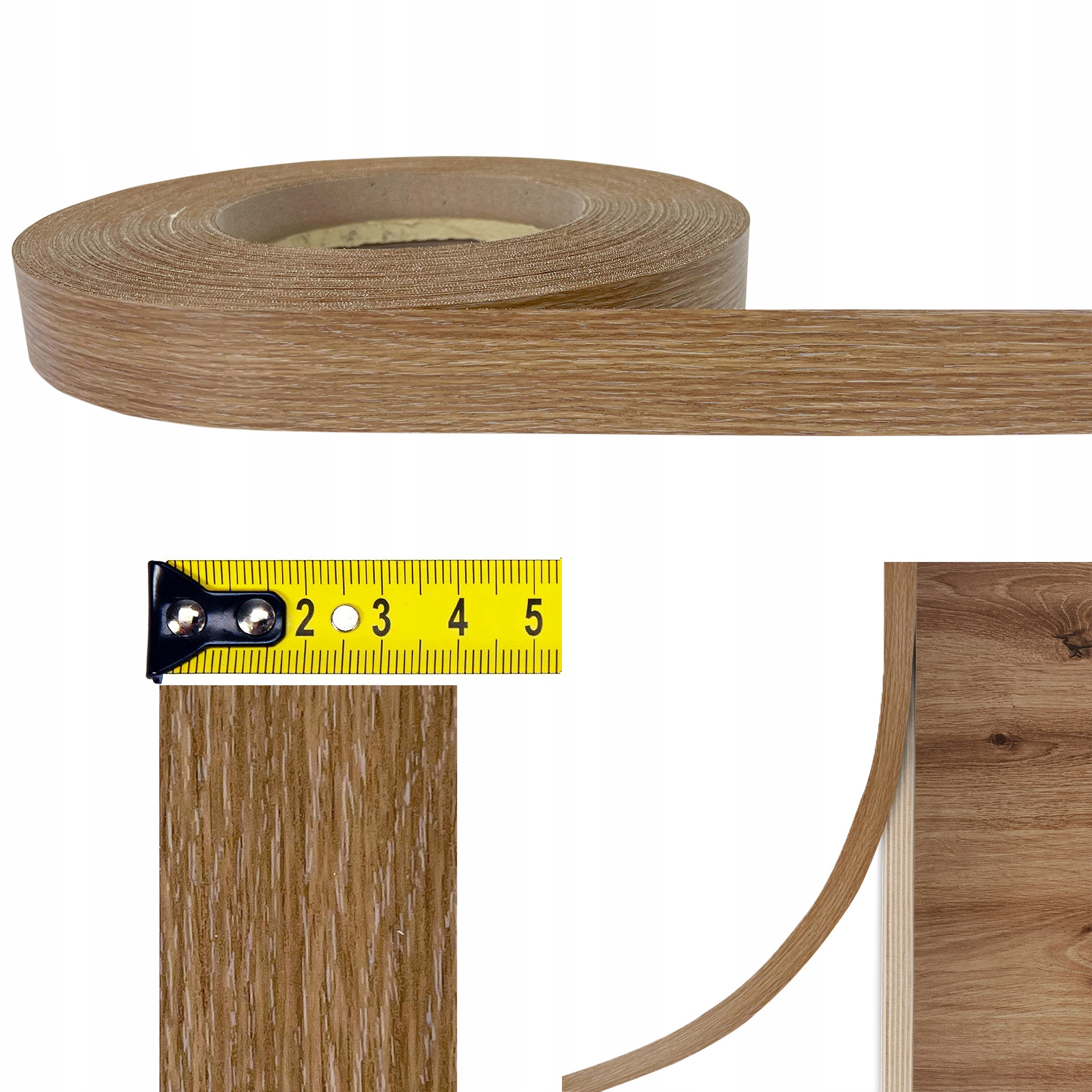 Melaminový lem Dub Artisan Páska na okraji nábytku Délka 100 m Šířka 4 cm