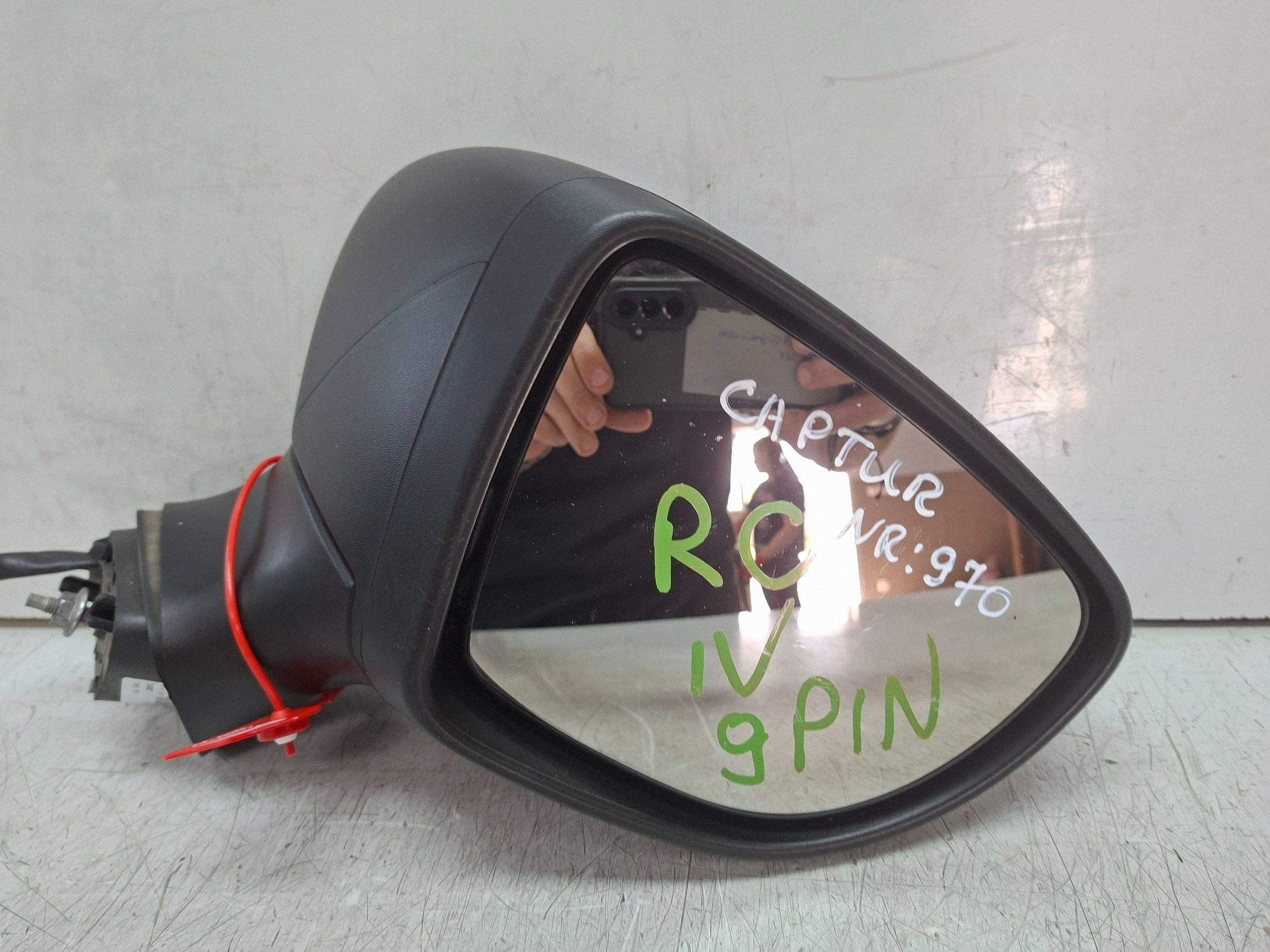 mirror right 9 vertical 963016264R RENAULT CLIO IV 2012