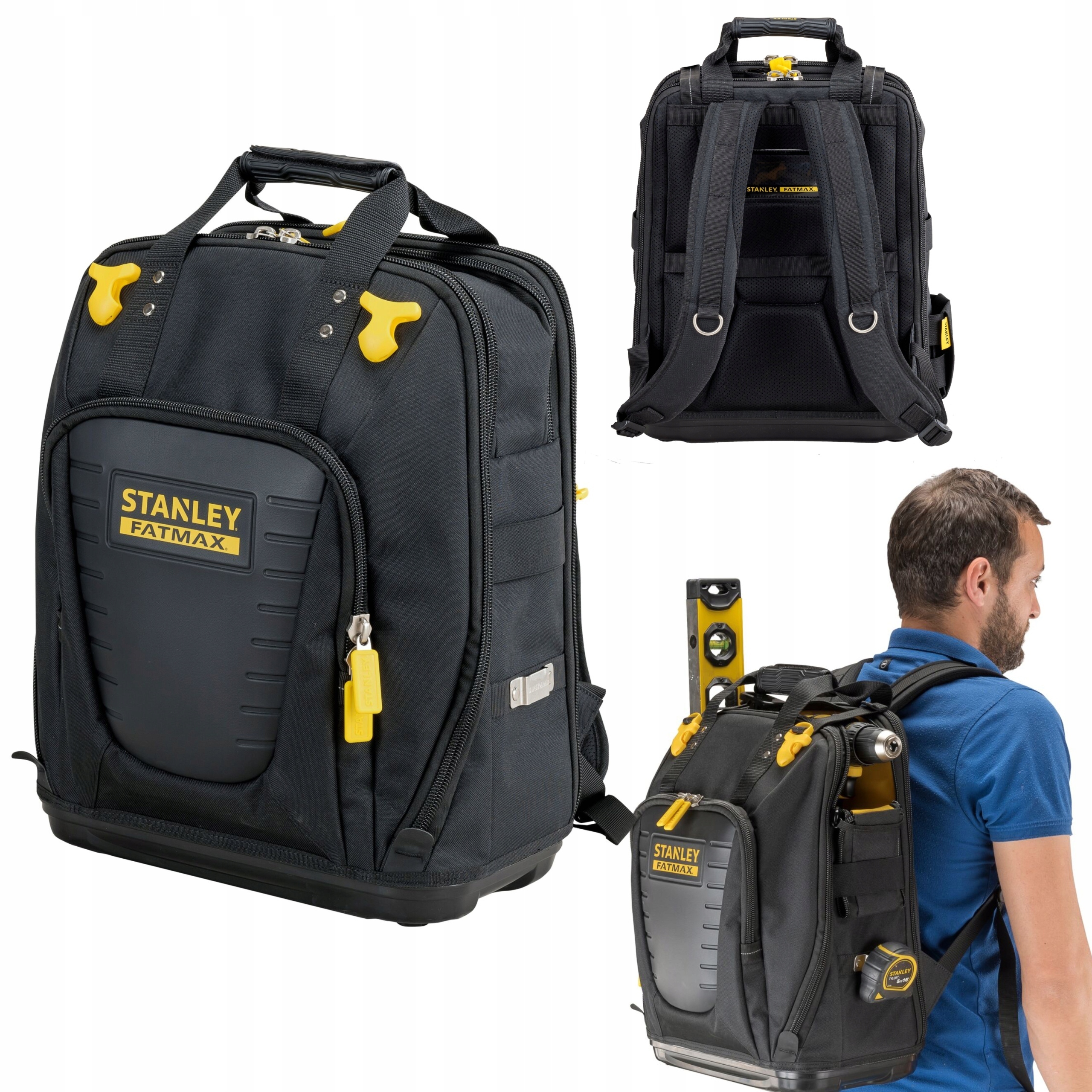 PLECAK NARZĘDZIOWY MONTERSKI TORBA FATMAX STANLEY Długość 38 cm