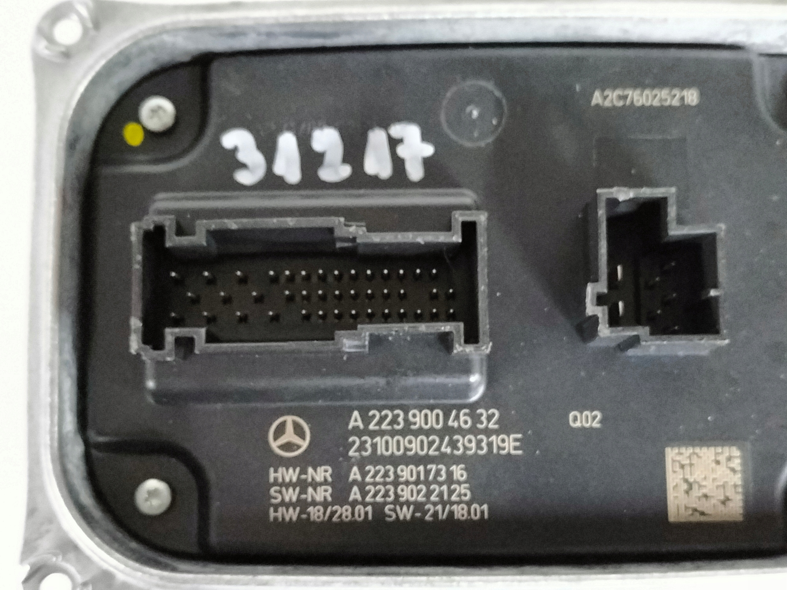 control unit module LED MERCEDES A2239004632